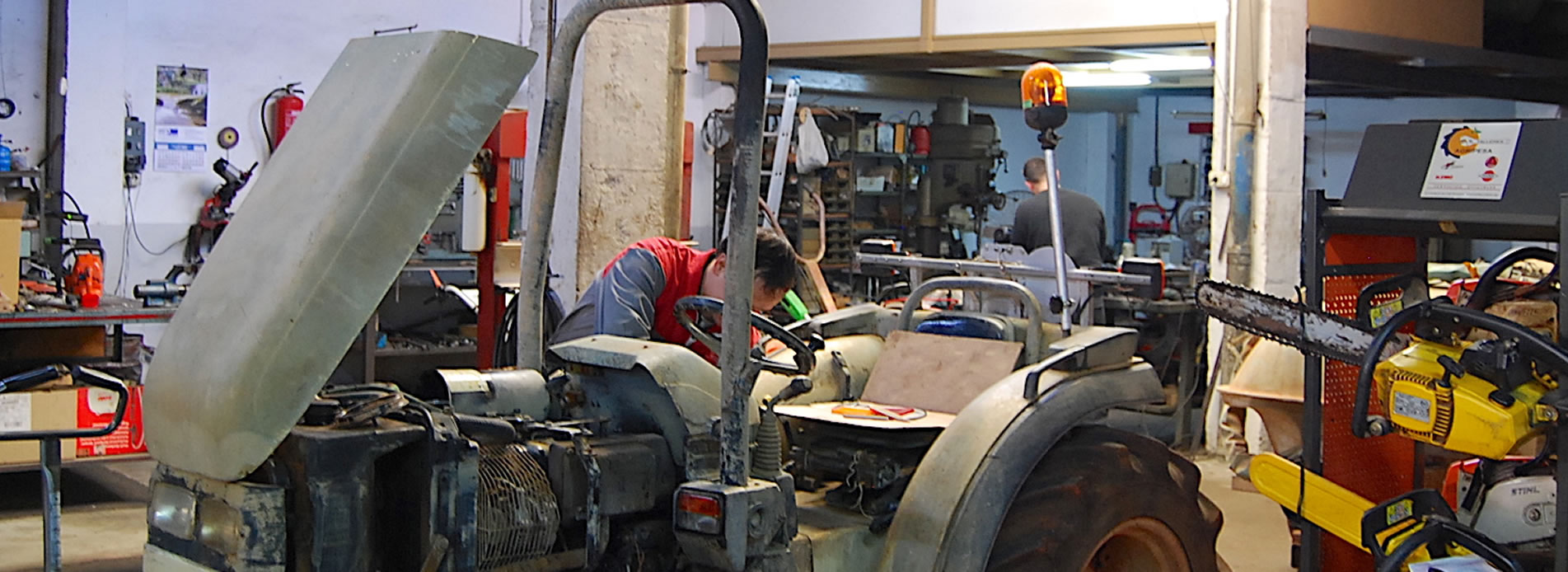 Taller de reparación de maquinaría agrícola en Vila-real